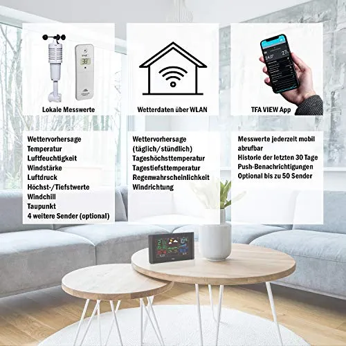TFA Dostmann WLAN Wetterstation Breeze 3