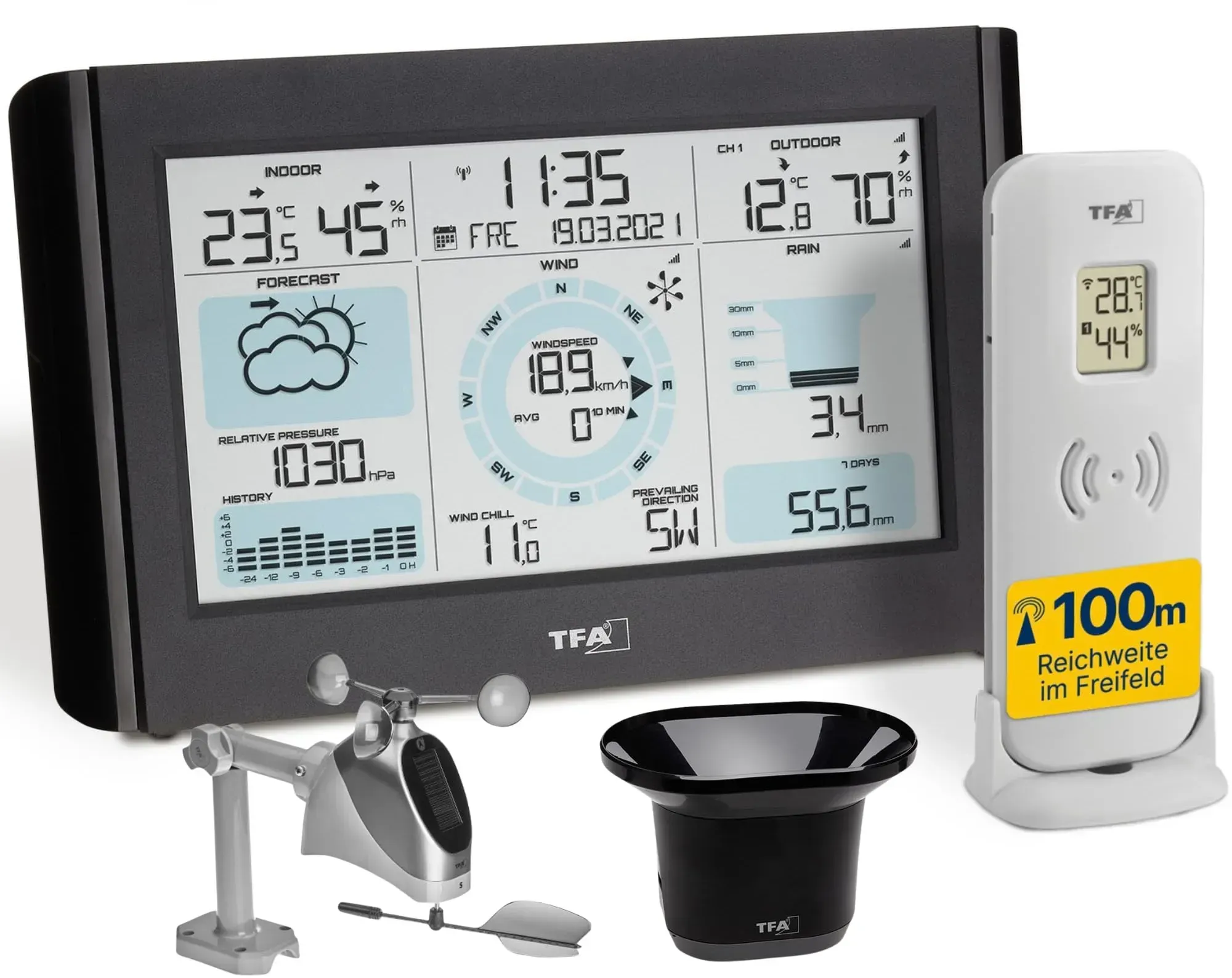 TFA Weather Pro 35.1161.01