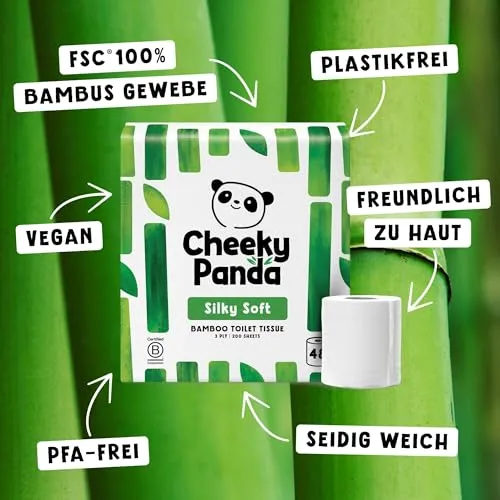 The Cheeky Panda Toilettenpapier 2