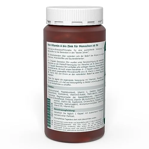 The Nutri Store A-Z Generation 50+ 2
