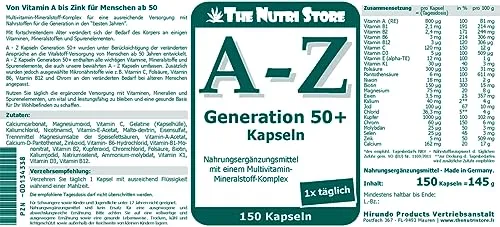 The Nutri Store A-Z Generation 50+ 4