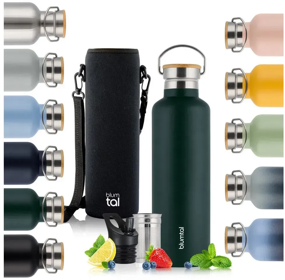 Thermosflasche grün 1 l