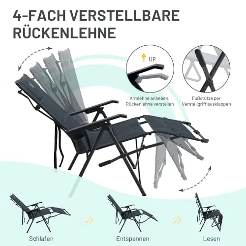 TIMBER RIDGE Faltstuhl 3