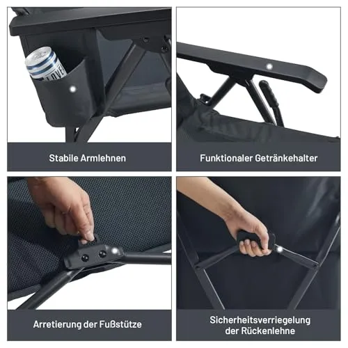 TIMBER RIDGE Faltstuhl 4