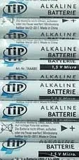 TIP Alkaline Batterie