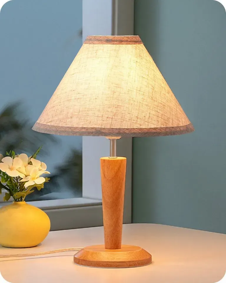 Tischlampe Beige