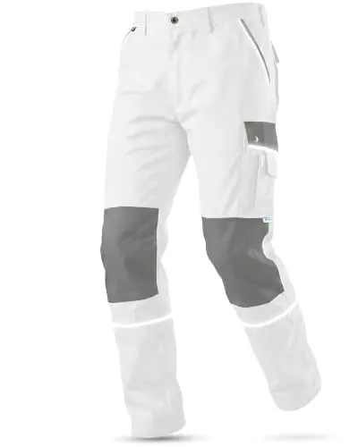 TMG Weiße Lange Arbeitshose UC