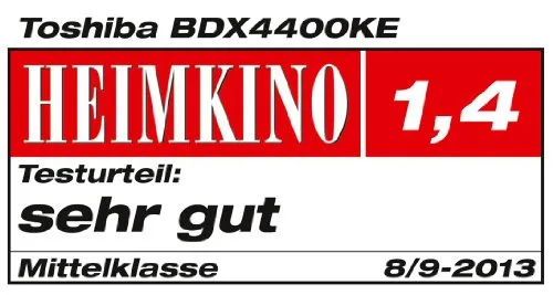 Toshiba BDX4400 5