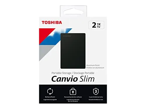 TOSHIBA Canvio Slim 6