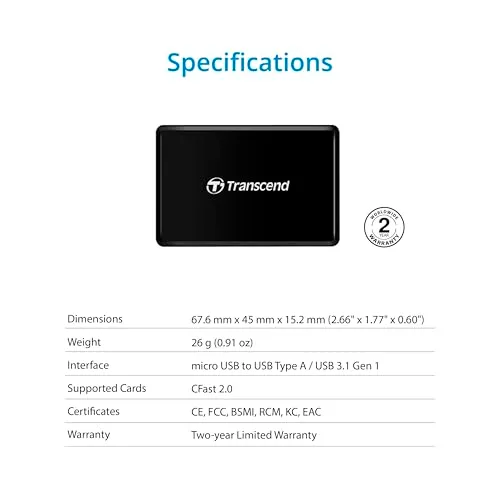 Transcend RDF2 6