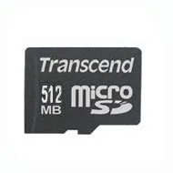 Transcend MicroSD 512 MB
