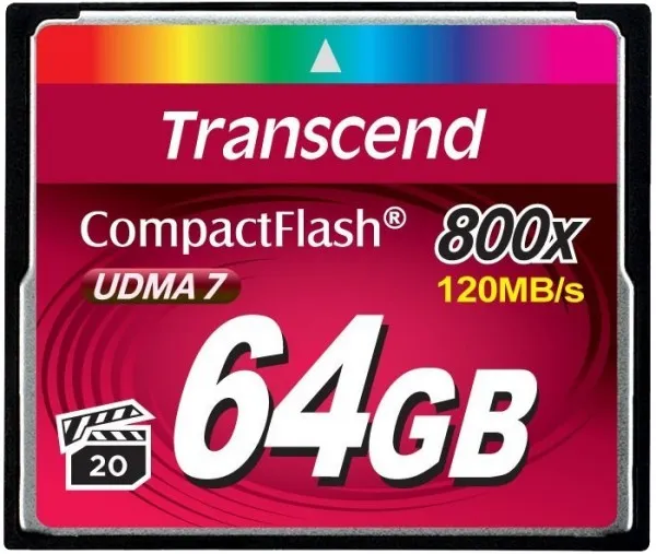 Transcend Premium CF 800x 120MB/s UDMA 7