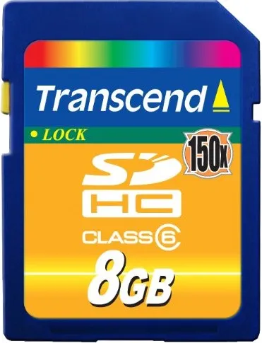Transcend SDHC 150x Class 6