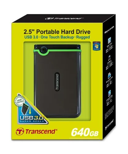 Transcend StoreJet 25M3 640GB 4