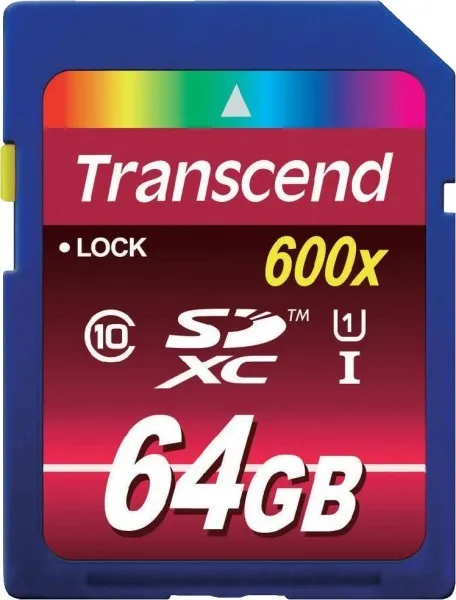 Transcend Ultimate SDHC SDXC 90MB/s 600x Class 10 UHS-I