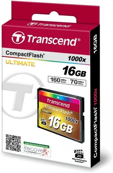 Transcend Ultimate CF 1000x 160MB/s UDMA 7 2