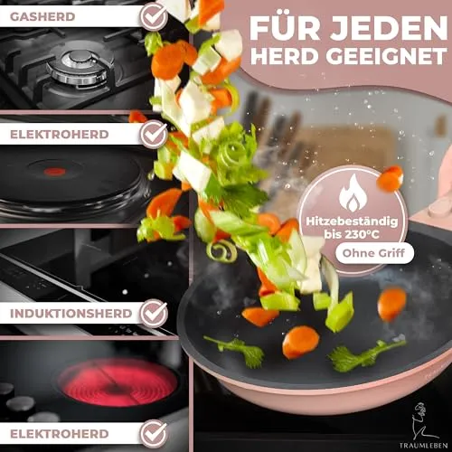 TRAUMLEBEN Bratpfanne Set 4