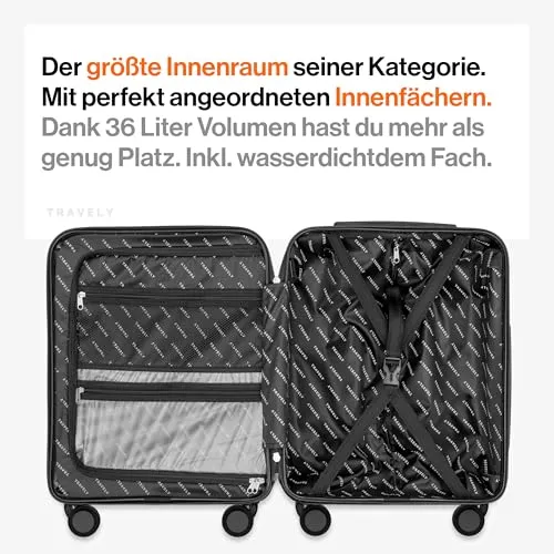 Travely Handgepäck Koffer UC 2