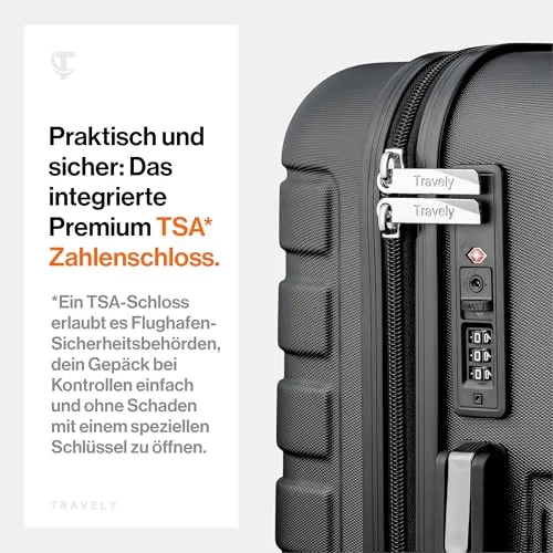 Travely Handgepäck Koffer UC 4