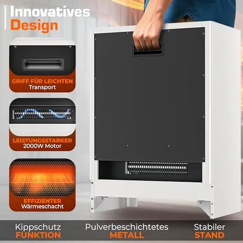 TRESKO Elektrokamin UC 6
