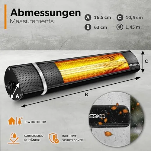 TRESKO Heizstrahler UC 5