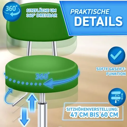 TRESKO Rollhocker UC 4