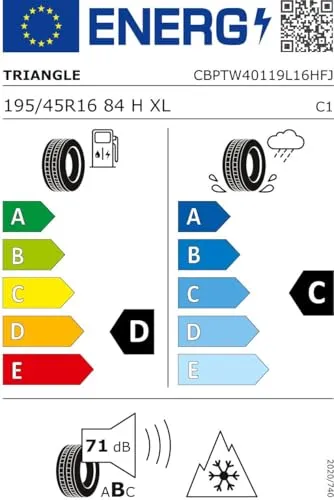 Triangle 195/45 R16 84H XL 2
