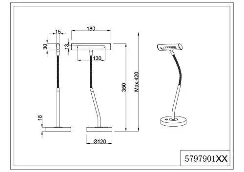 Trio Leuchten Curtis 5
