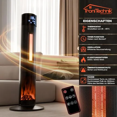 Tronitechnik Heizlüfter 1000/2000W 2
