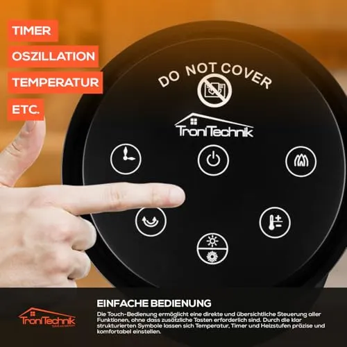 Tronitechnik Heizlüfter 1000/2000W 6