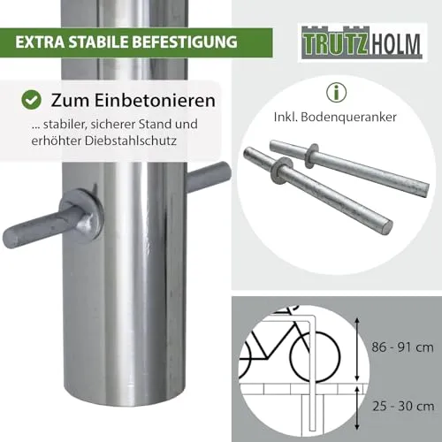 TRUTZHOLM Fahrradanlehnbügel 3
