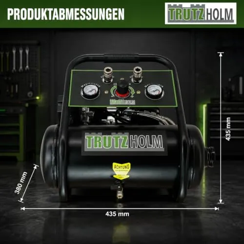 TRUTZHOLM Flüsterkompressor 9 L 2