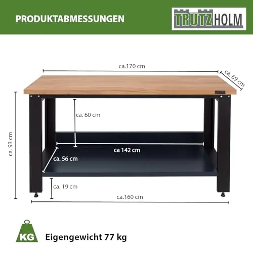 TRUTZHOLM Werkbank Profiline XXL 2