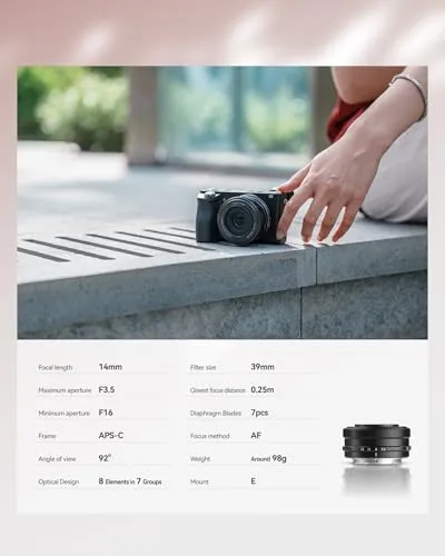 TTArtisan 14 mm F3,5 AF-C 5