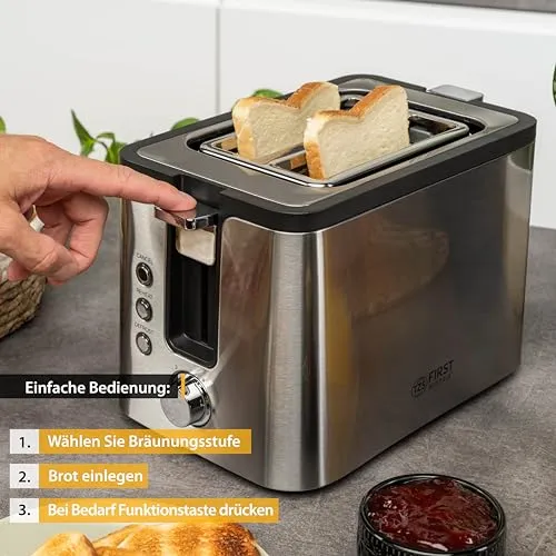 TZS First Austria 2-Scheiben-Toaster 5