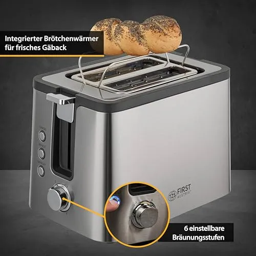 TZS First Austria 2-Scheiben-Toaster 6
