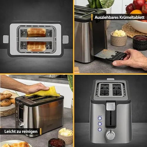 TZS First Austria 2-Scheiben-Toaster 7