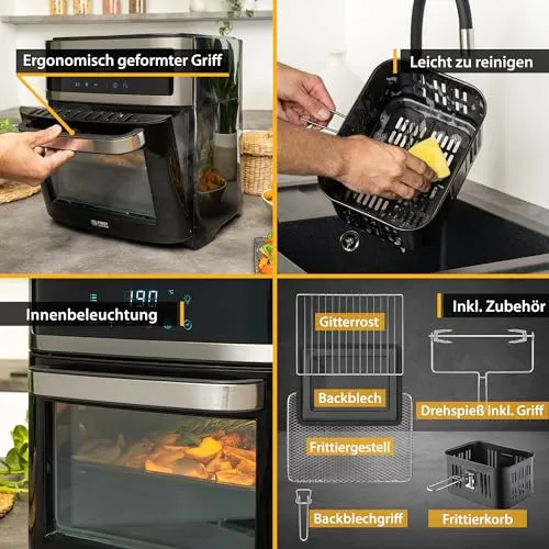TZS First Austria Air Fryer Oven 3