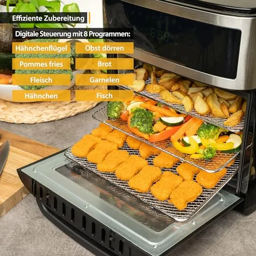 TZS First Austria Air Fryer Oven 5
