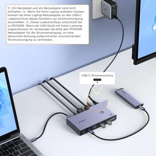 UGREEN KVM Switch UC 3