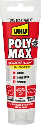 Uhu Polymax glasklar express 2