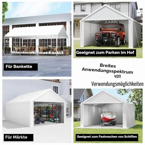 UISEBRT Zeltgarage 6
