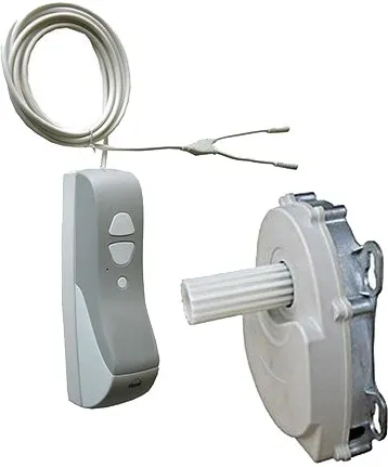 Uniroll Rolladen-Wellenmotor mit Akku- und Solarbetrieb