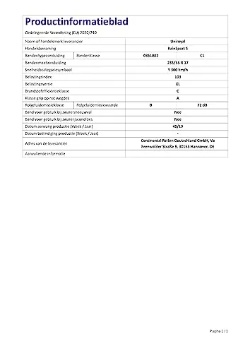 Uniroyal 235/55 R17 XL 4
