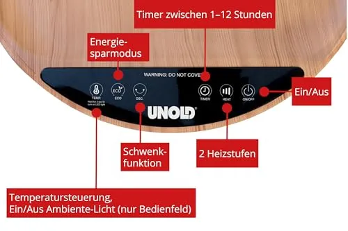 Unold Heizlüftertisch Henry 3