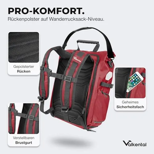 Valkental 3in1 Fahrradtasche Pro 2