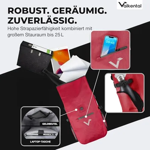 Valkental 3in1 Fahrradtasche Pro 4