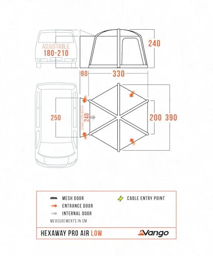 Vango HexAway Pro 3