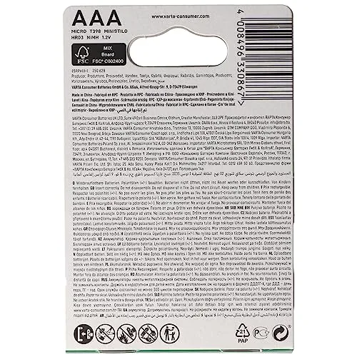 Varta Photo Accu 800 mAh (AAA) 5