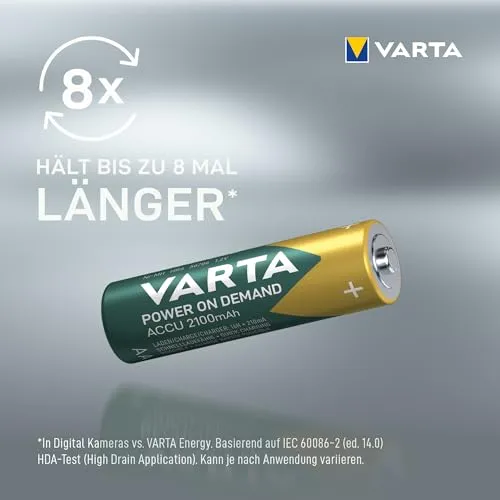 Varta Rechargeable Power Accu 2100 mAh (AA) 3